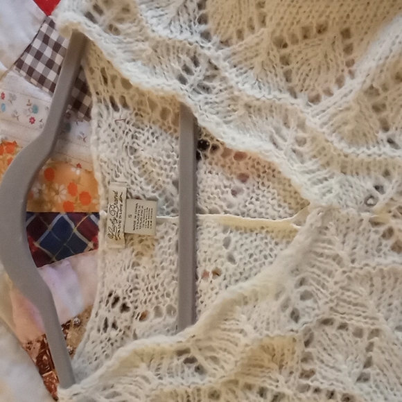 Lucky Brand Light Weight Open Knit Sweater - Picture 2 of 4